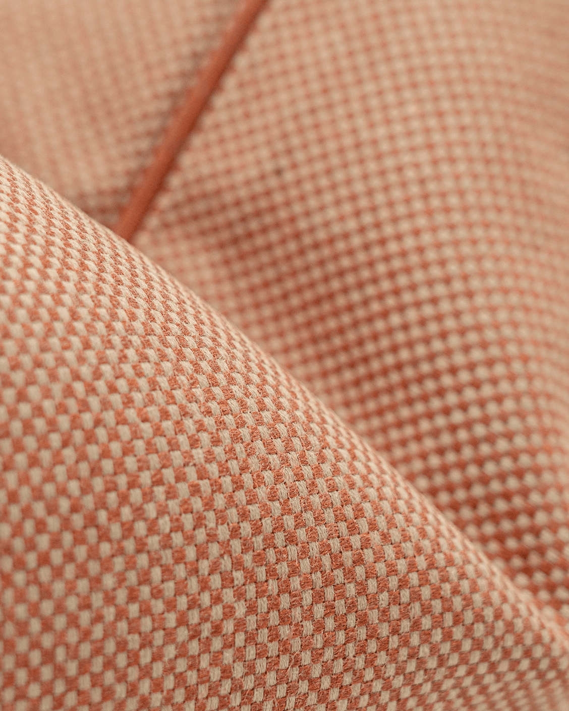 Aelia Tangelo II cushion in rust, shown in a product top view as image 10