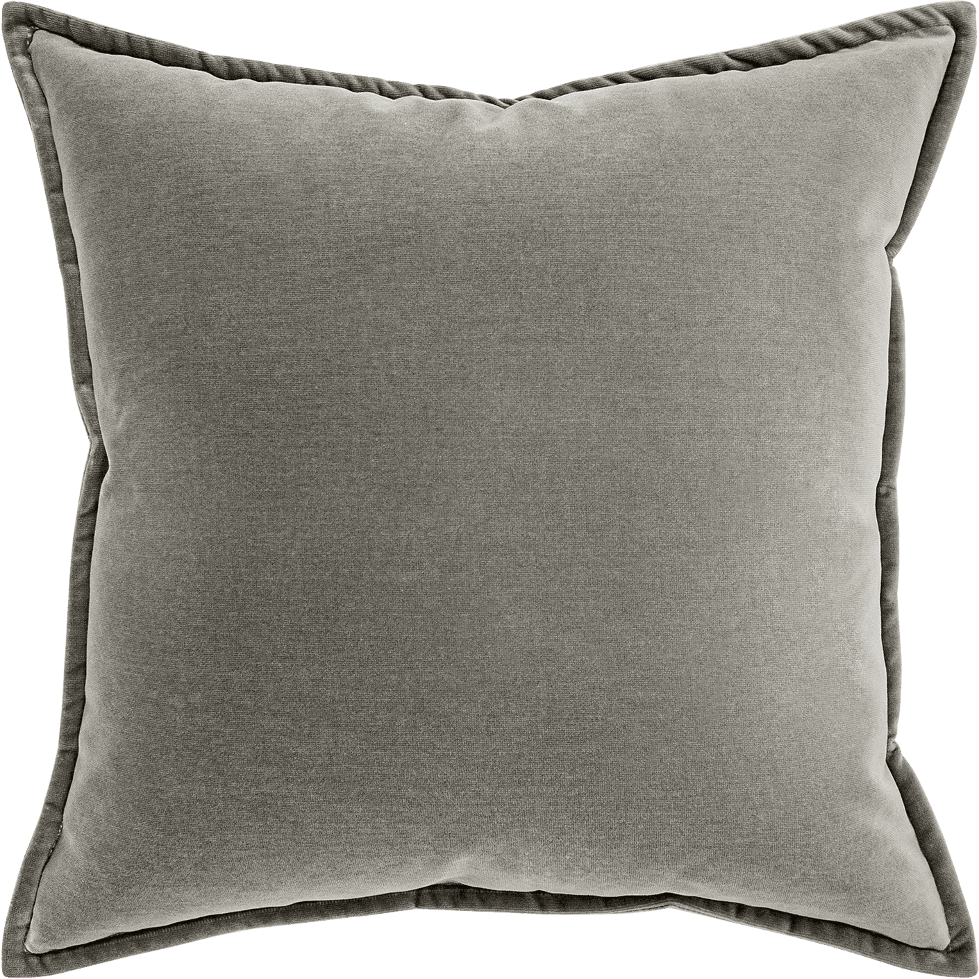 Alessandra Laurent cushion in grey, shown in a product front view as image 1