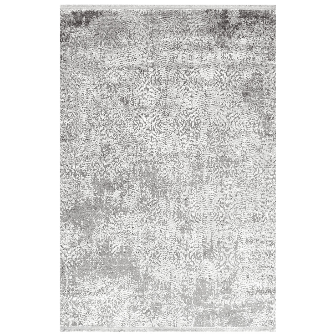 Athena Ashton carpets in grey and off white, shown in a product top view as image 1