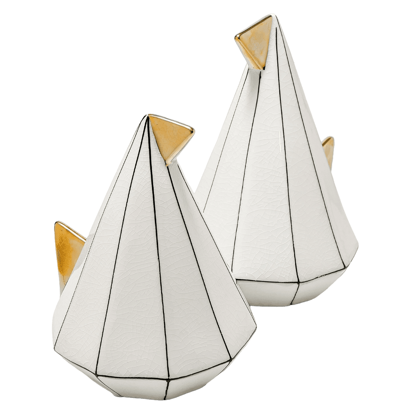 Avila Arneson statues and sculptures in black and white, shown in a product front view as image 1