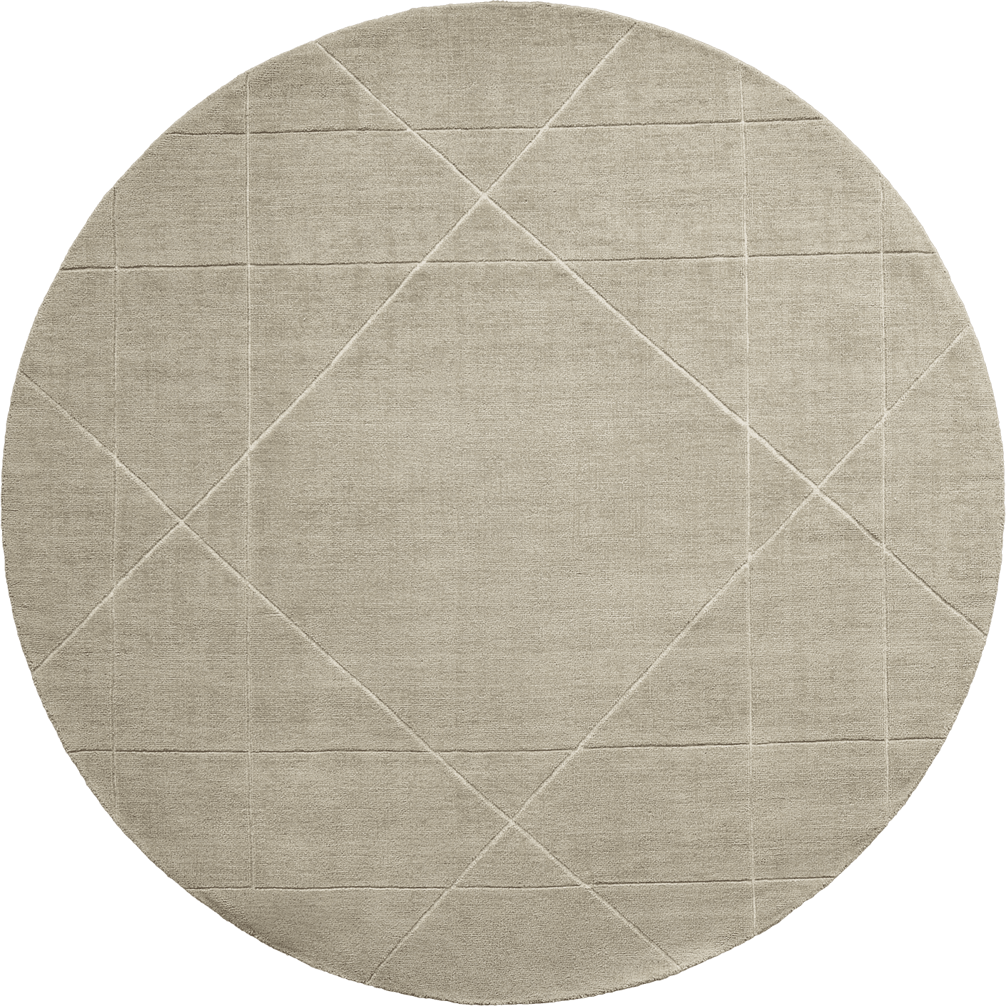 Axis Oat carpets in beige and brown, shown in a product top view as image 1