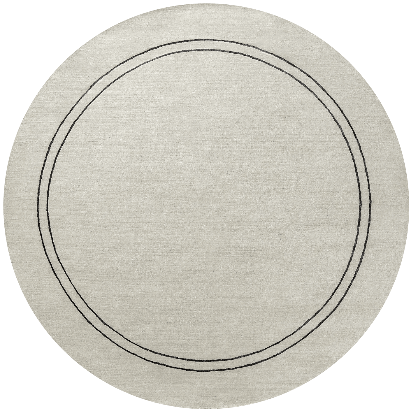 Colin Bianca carpets in white, black and pearl, shown in a product top view as image 1