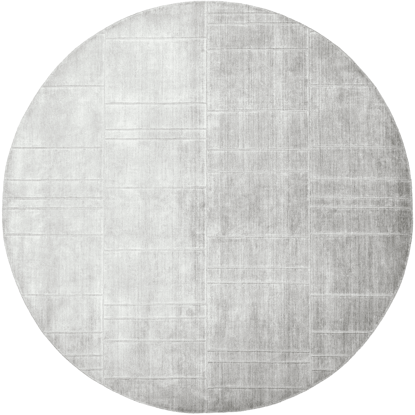 Elliot Ashton carpets in grey and silver, shown in a product top view as image 1