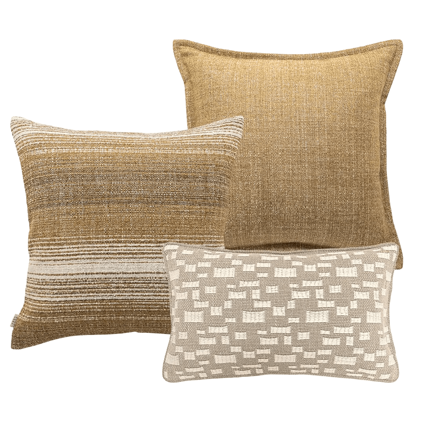 Hash Bundle bundle - indoor in beige and yellow, shown in a product front view as image 1