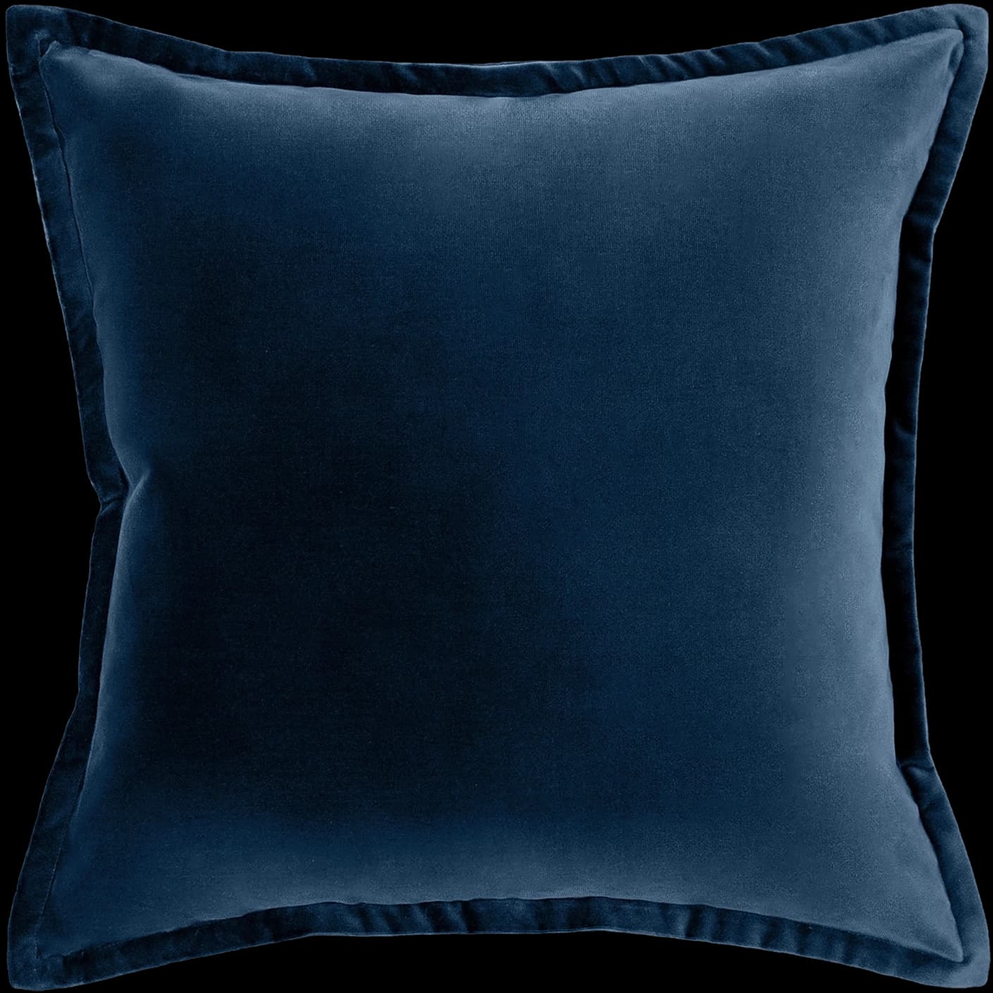 Alessandra Canova cushion in royal blue and blue, shown in a product front view as image 1