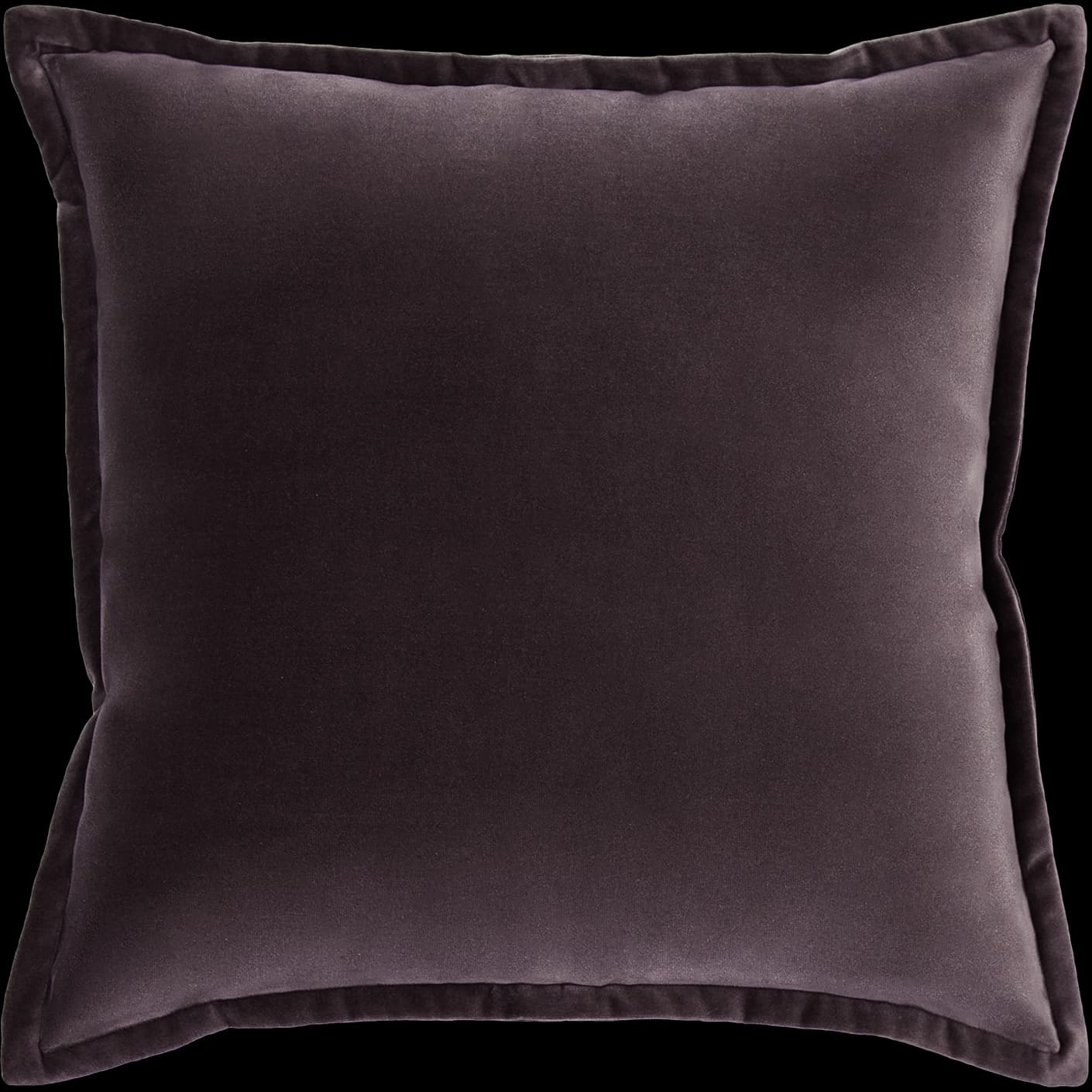 Alessandra Mauveine cushion in purple, shown in a product front view as image 1