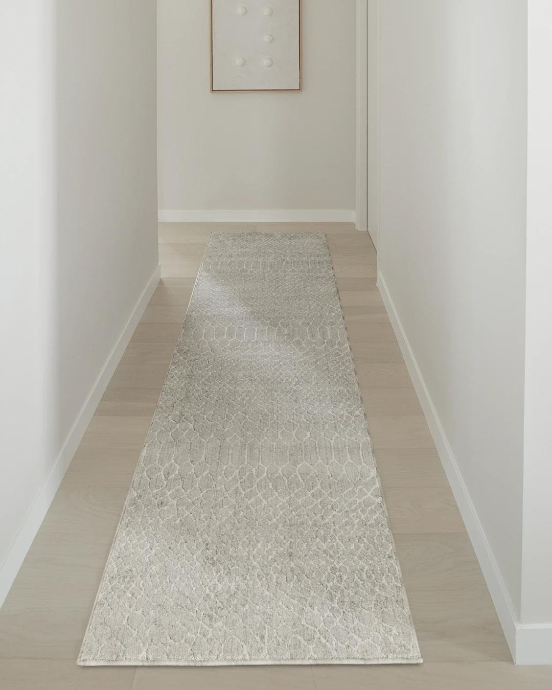 Miami Stone Runners carpet in brown and beige, shown in a lifestyle front view