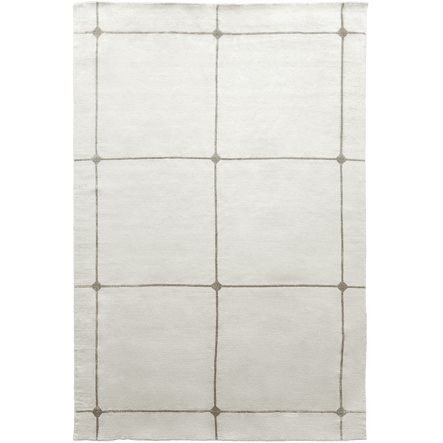 Noon Sadaf carpets in beige, shown in a product top view as image 1