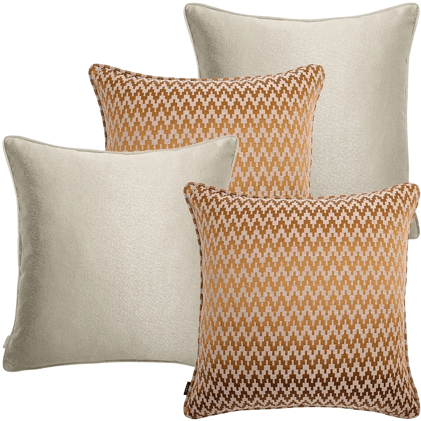 Amalia Bundle bundle - indoor in gold, orange and beige, shown in a product front view as image 1