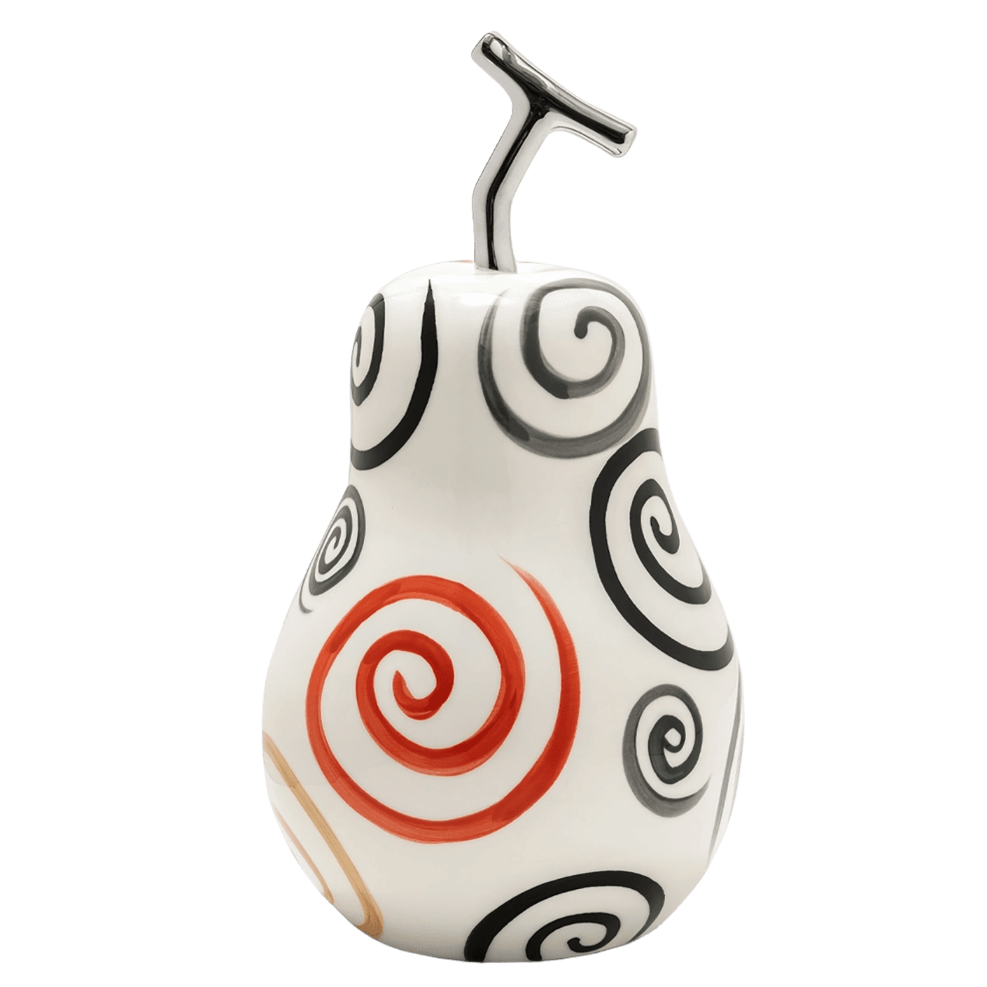 Rhea Arneson statues and sculptures in white, black and red, shown in a product front view as image 1
