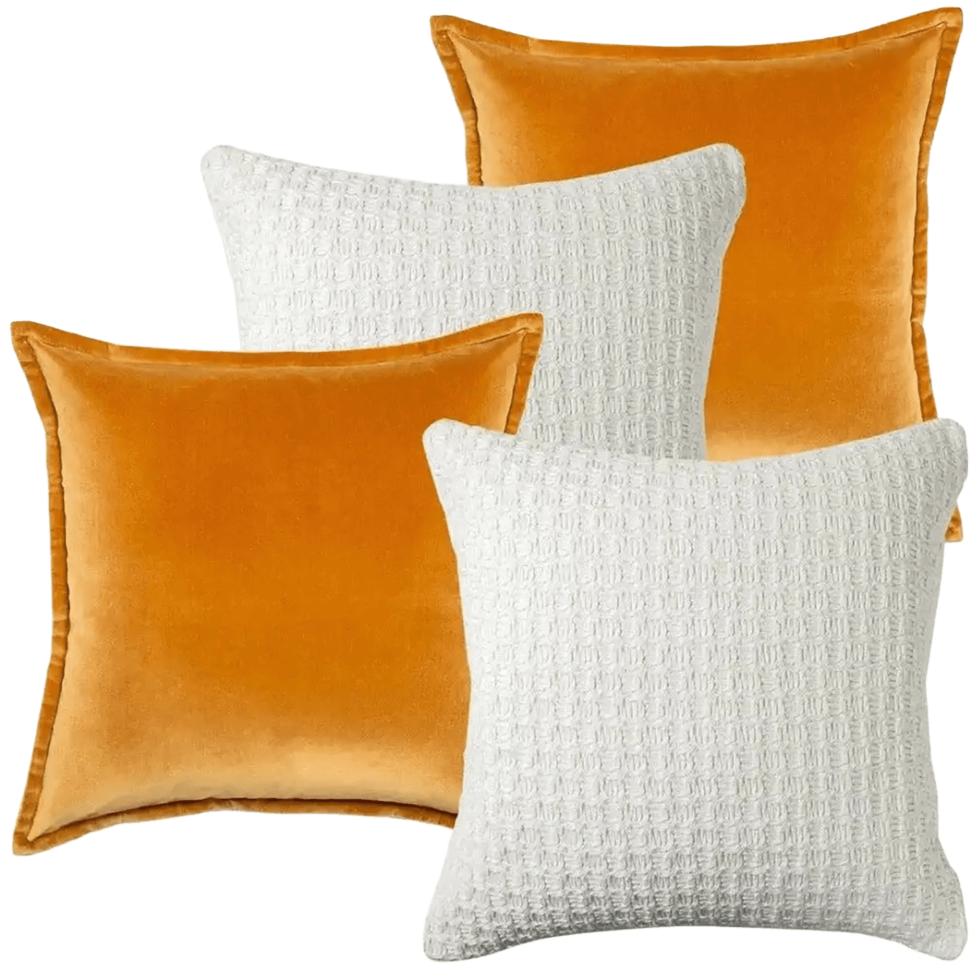Gavin Bundle bundle - indoor in orange and white, shown in a product front view as image 1