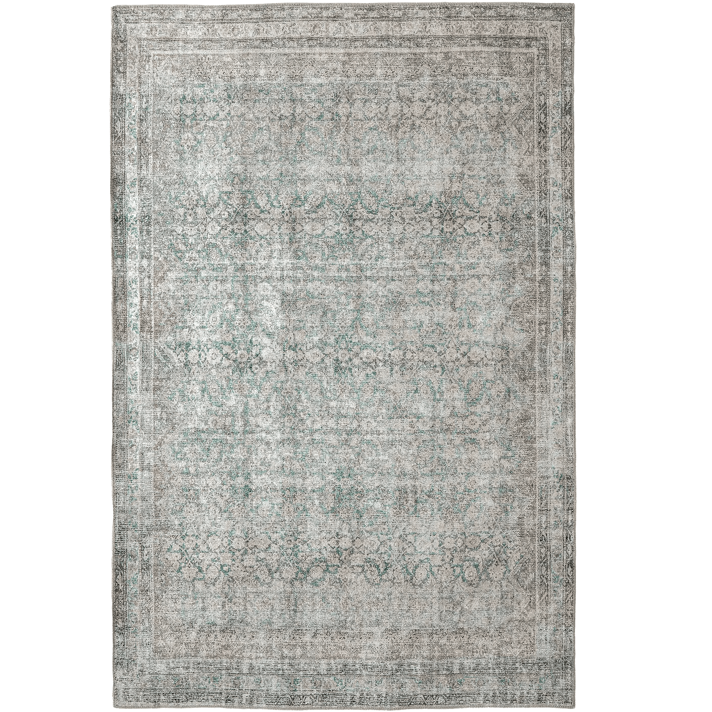 Vince Mira carpets in grey, shown in a product top view as image 1