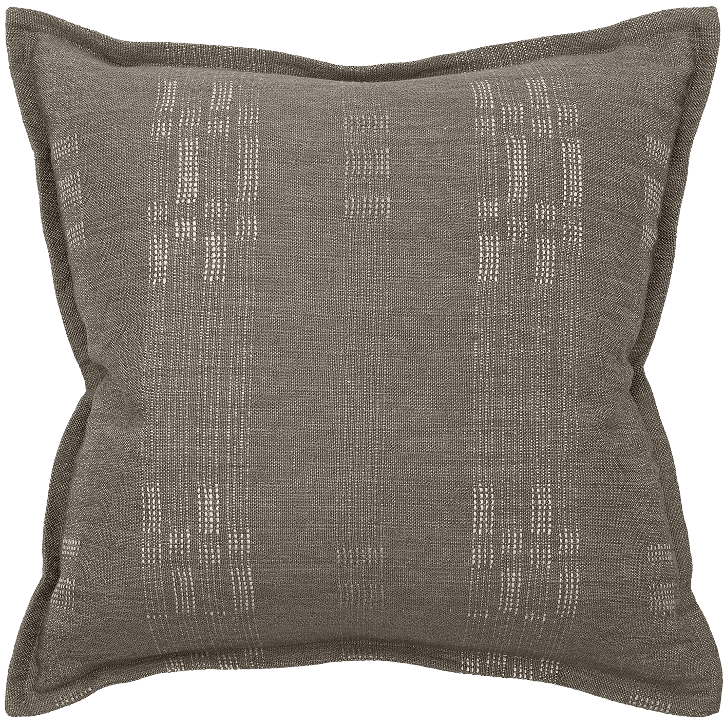 Yon Laurent single - indoor in taupe and charcoal, shown in a product front view as image 1