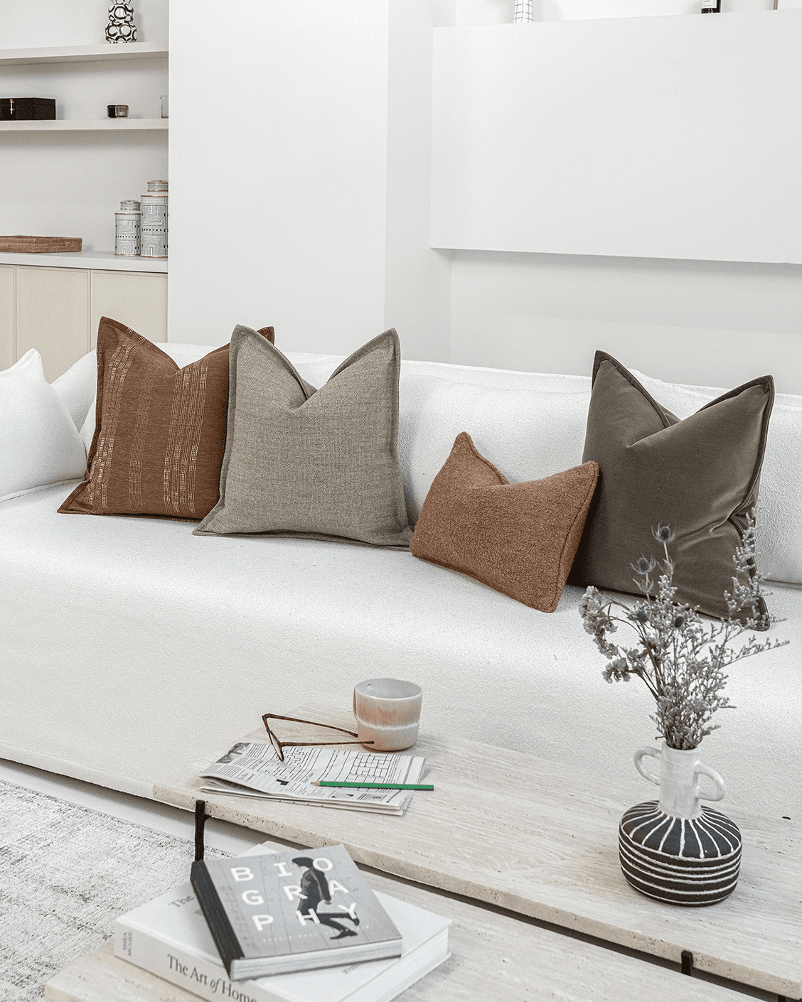 Zach Bundle cushion, shown in a lifestyle right view as image 2