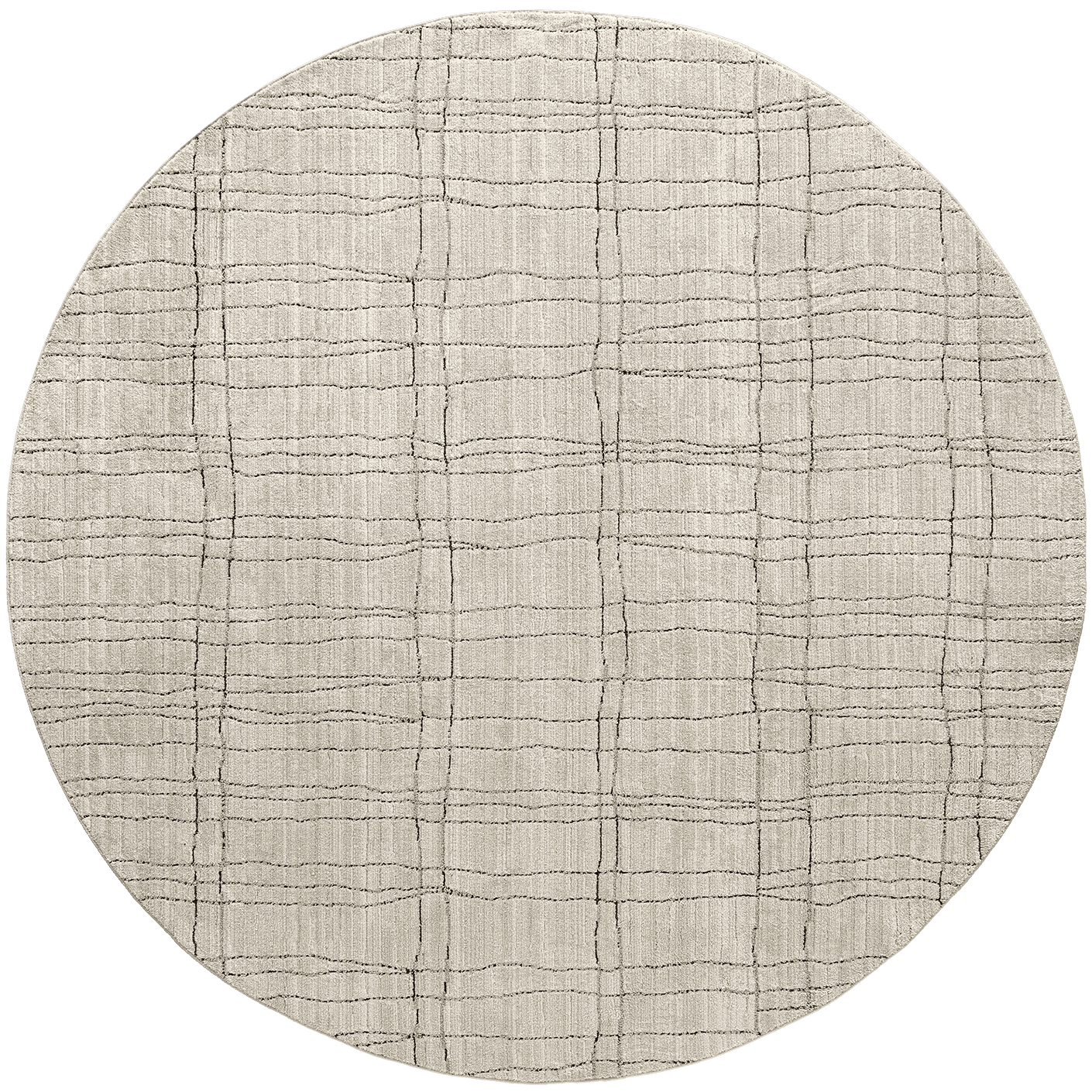Zen Bianca carpets in charcoal and beige, shown in a product top view as image 1