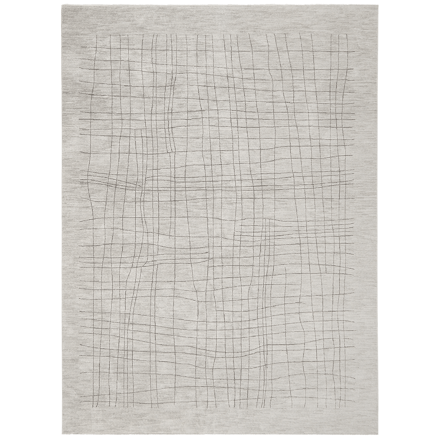Zion Sandy carpets in ivory, shown in a product top view as image 1